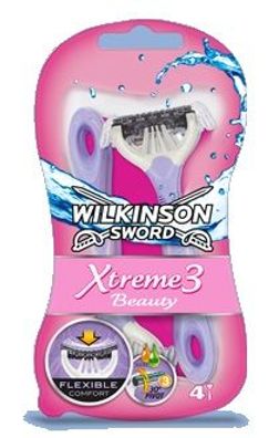 Wilkinson Sword Xtreme 3 Beauty 3 Klingen-Komfort-Rasierer für Frauen