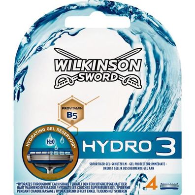 Wilkinson Hydro3 Klingen 4 Stück in einer Packung für den Mann