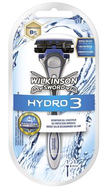 Wilkinson Hydro3 Rasierapparat mit 1 Klinge passend für den Mann