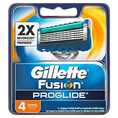 Gillette Fusion ProGlide Rasierklingen 4 Stück