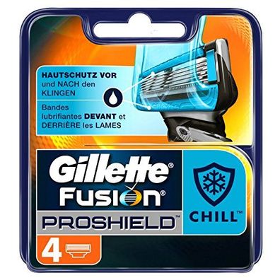 Gillette ProShield Chill Rasierklingen, 4 Stück