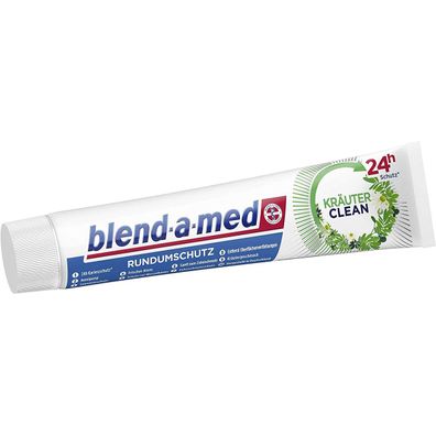 blend-a-med Zahncreme Kräuter Clean mit Fluorid 24h Rundum Schutz 75ml