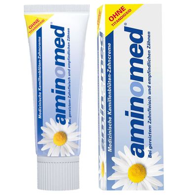 AMIN O MED Fluorid Kamille Zahnpaste, 75 ml