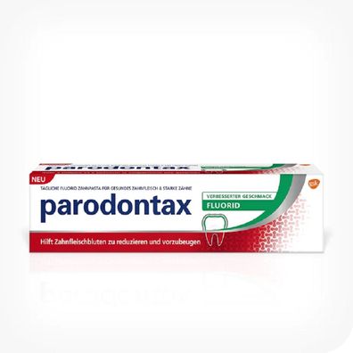 Parodontax Fluorid Zahncreme Zahnpasta mit Fluorid Inhalt 75ml