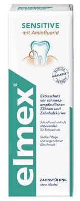 Elmex Sensitive Zahnspülung 3er Pack 1200ml