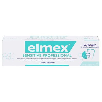 Elmex Sensitive Professional Zahnpasta perfekte Mundhygiene 75ml 3er Pack