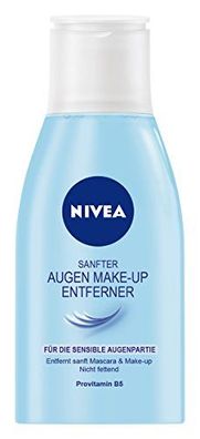 Nivea Sanfter Augen Make-Up Entferner, 1er Pack (1 x 125 ml)