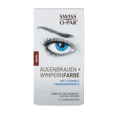 Swiss-o-Par Augen/ Wimpernfarbe braun