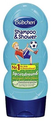 Bübchen Shampoo und Shower Sportsfreund Baby-Pflege 230ml