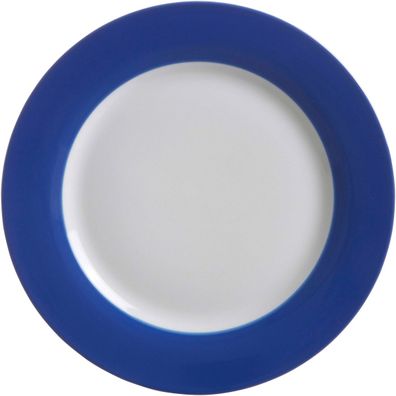 Doppio indigo-blau Frühstüksteller - lässig, kreativ und Inspirierend 20cm