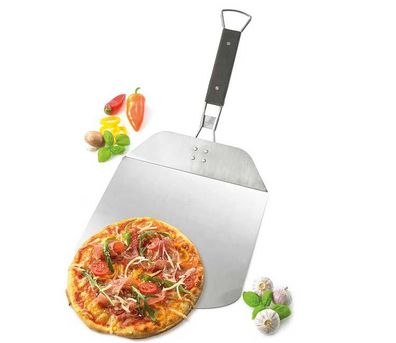 Küchenprofi Pizzaschaufel Alfredo faltbar aus stabilem Edelstahl