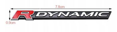 Neu OE Vorne EMBLEM Schriftzug Rdynamic Land Rover Discovery EVOQUE VELAR K8D2-000A14