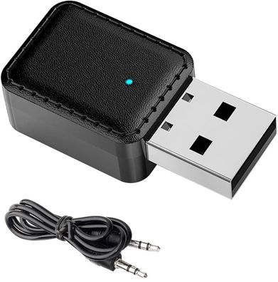 2-in-1-USB-Bluetooth-5.0-Adapter mit 3,5-mm-Digital-Audiokabel