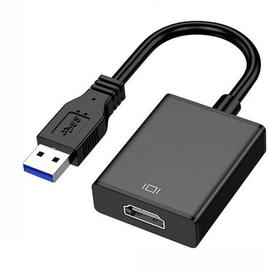 USB 3.0-zu-HDMI-Adapter, treiberloses Video- und Audio-Multi-Display