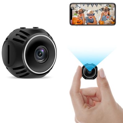 Mini-Kameraüberwachung, tragbare WiFi-Sicherheits-HD-WiFi-Kleinkamera