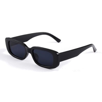 Uv Schutz Sonnenbrille Damen Rechteckig 90s Retro Sonnenbrille