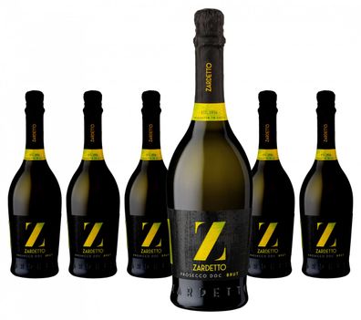 6 x Zardetto Prosecco Spumante DOC brut