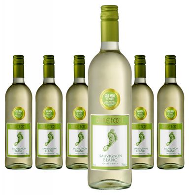 6 x Barefoot Sauvignon Blanc