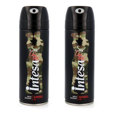intesa unisex - Z4 Supersex - Deodorant 2x 125ml