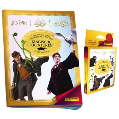 Panini Harry Potter Sticker - Magische Kreaturen (2023) - 1 Album + 1 Blister ...