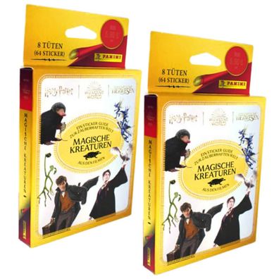 Panini Harry Potter Sticker - Magische Kreaturen (2023) - 2 Blister Sammelsticker