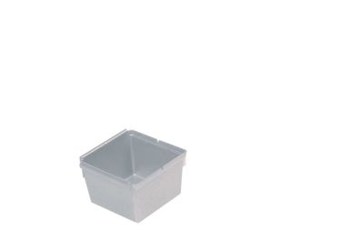Ordnungssystem silber 8x8x5 cm