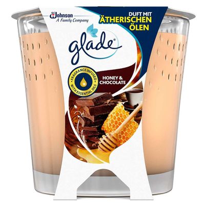 Glade Duftkerze Honey & Chocolate