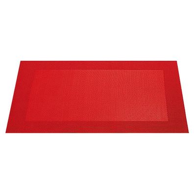 PVC-Tischset 33x46 cm rot