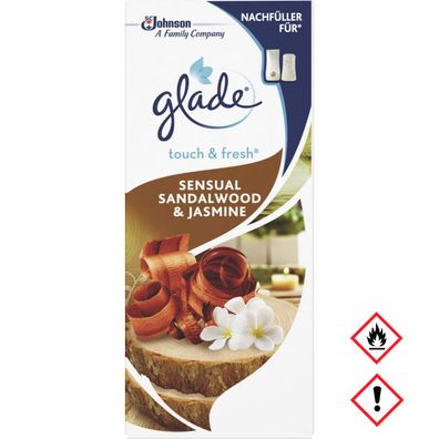 Glade by Brise Nachfüller Bali Sandelholz und Jasmin 10ml 3er Pack