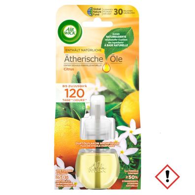 Air Wick Duftölflakon Nachfüller Citrus Duft Nachfüller 19ml 3er Pack