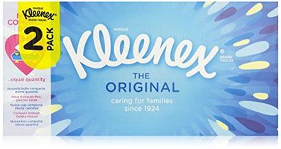 Kleenex Original Taschentücher Duobox, 4er Pack (4 x 176 Stück)