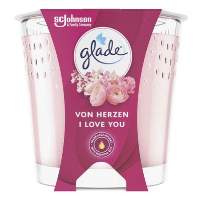 Glade Duftkerze I Love You