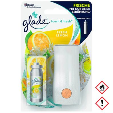 Glade by Brise One Touch Minispray Raumduft Limone Frischeduft 10ml