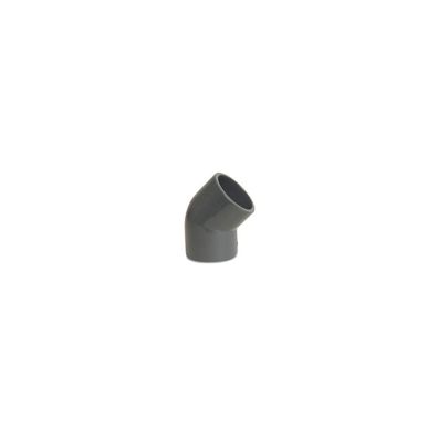 Profec PVC-U Winkel 45° 32 mm Klebemuffe 16bar Grau 111900