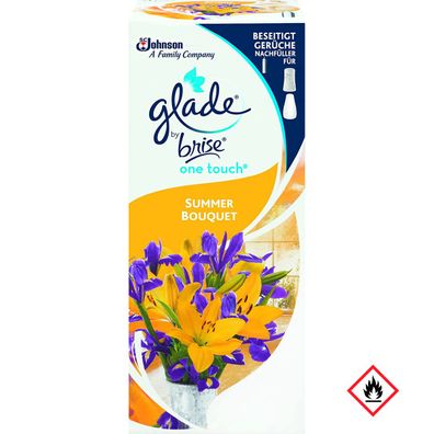 Glade by Brise One Touch Nachfüller Summer Bouquet 10ml 3er Pack