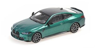 BMW Miniatur M4 - 2020 grün metallic 1:43