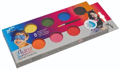 Jofrika Cosmetics 708799 - Aqua Easy Color Palette 8er Schminkpalette