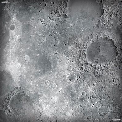 Spielmatte Mond (90 x 90 cm)