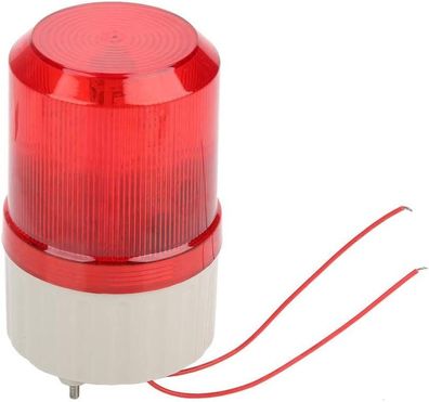 220V 2A rotes LED-Rückfahr-Blinklicht, Notfallwarnung, drehbares Alarmsystem (8 x 8 x