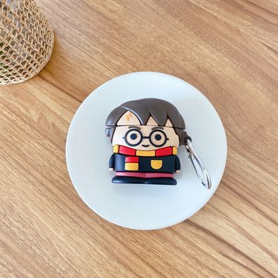 Süße Harry Potter 3D Hülle Schutzhülle für Apple AirPods 1/2 und AirPods Pro