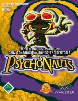 Psychonauts (PC 2005, Nur der Steam Key Download Code) Keine DVD, Steam Key Only