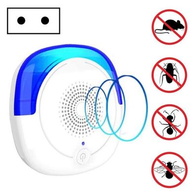 2 Ultraschall-Tierabwehrmittel für den Außenbereich, europäischer Standard