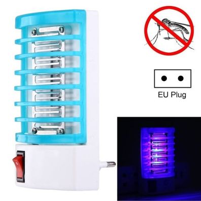 LED-Sockel-Nachtlicht/ Mückenvernichter, AC 220 V, europäischer Standard (blau)