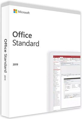 Microsoft Office 2019 Standard / 1PC / Windows 10 und 11