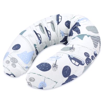 Stillkissen xxl Seitenschläferkissen Baumwolle - Pregnancy Pillow Schwangerschaftskis