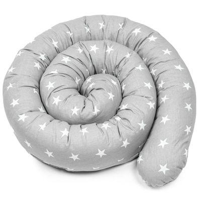 Seitenschläferkissen Bettschlange Body Pillow 400 cm Baumwolle - Kopfkissen lang Bett