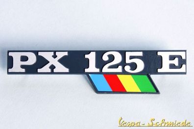 VESPA - Emblem Schriftzug Seitenhaube - PX 125 E Lusso / PX125E Arcobaleno