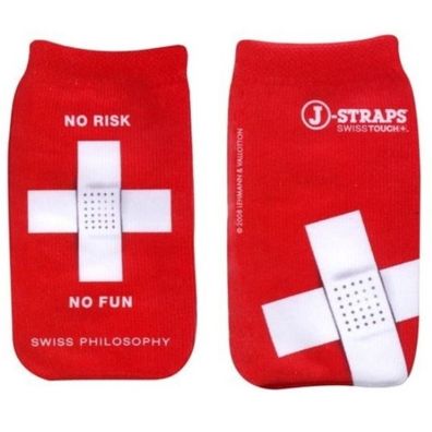 J-Straps Handy-Socke Tasche Schutz-Hülle Etui Sleeve Motiv Schweiz Pflaster Ski