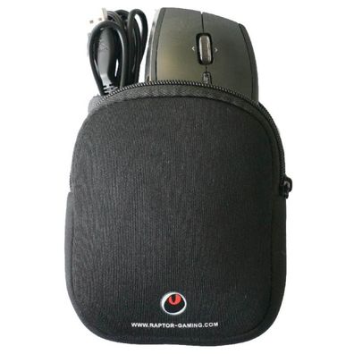 Raptor Gaming Mouse Bag Maus Tasche Schutz-Hülle für Razer Logitech Roccat etc