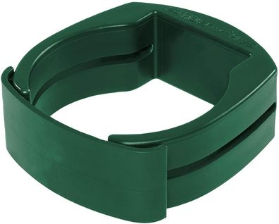 Fix-Clip Pro Befestigung Schweißgitter Zaunpfosten Kunststoff grün -Ø 60mm 3 St.